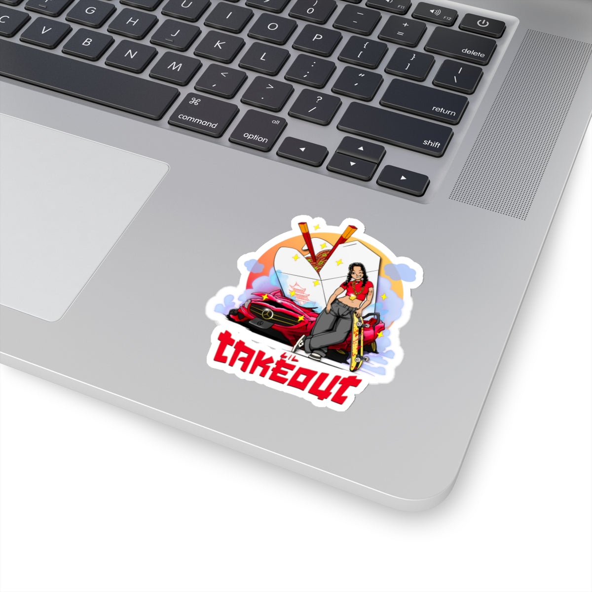 Lil Takeout Kiss-Cut Stickers