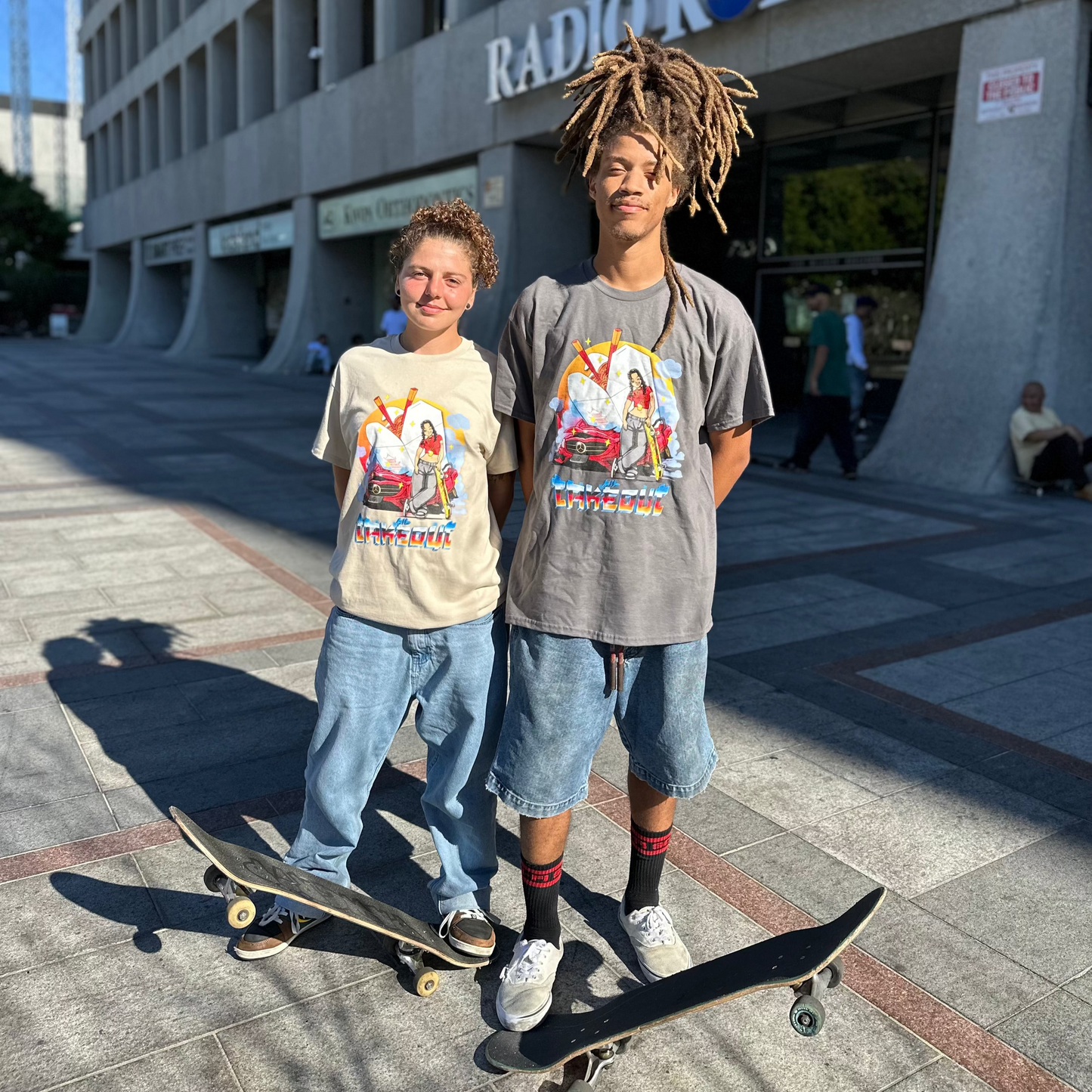 Lil Takeout Skate Tee | Retro-Inspired Unisex Shirt