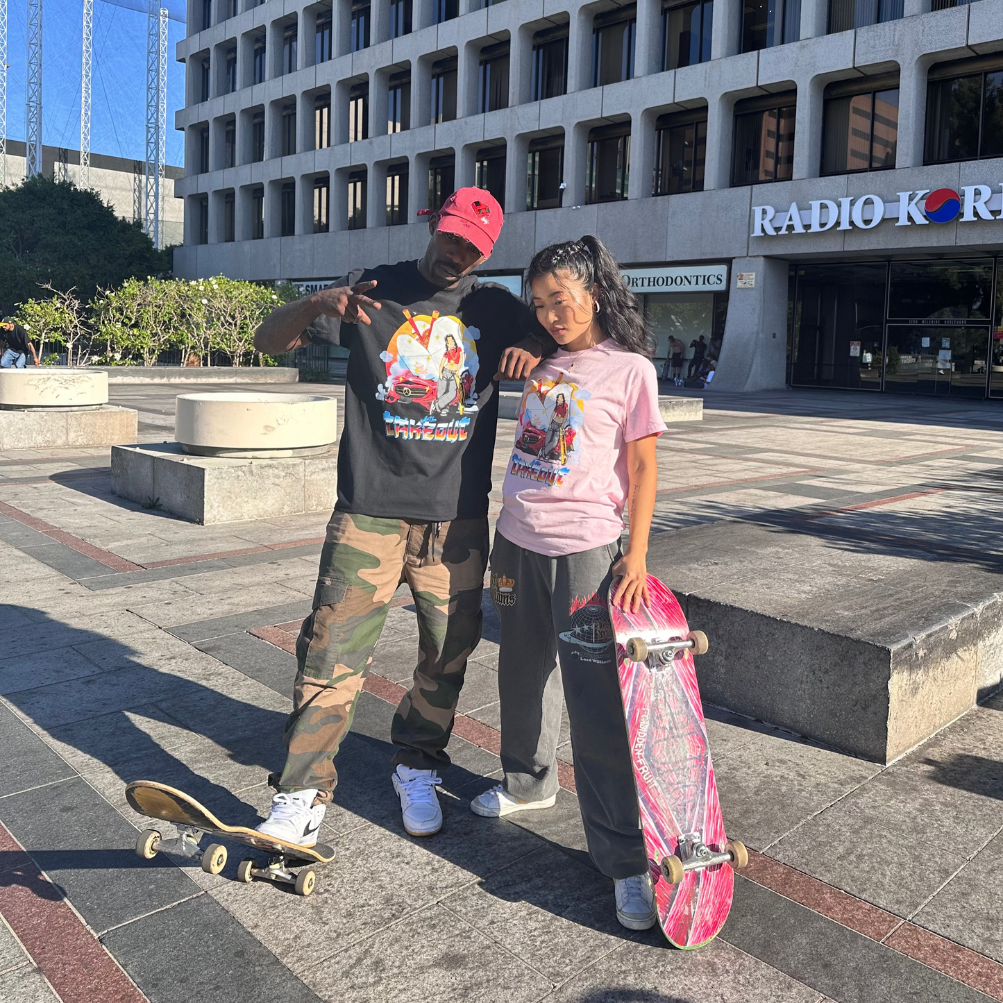 Lil Takeout Skate Tee | Retro-Inspired Unisex Shirt